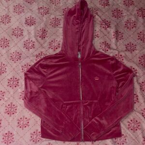 JUICY COUTURE Velvet Hoodie Jacket